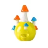 7.5 Inch-Ceramic Happy Mushroom Pipe - Image 4
