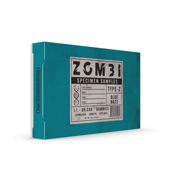 ZOMBI- D9/CBD 200mg 10pack