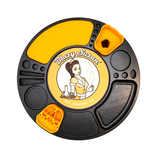 Blazy Susan Spinning Rolling Tray