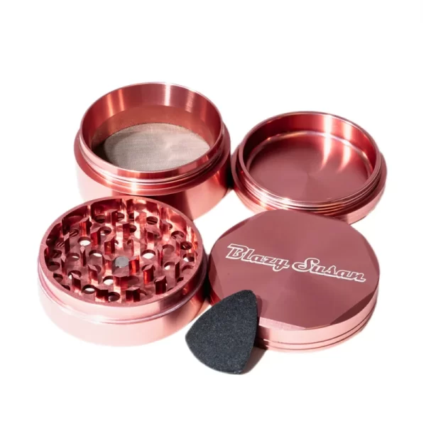 Blazy Susan-4 Piece Aluminum Grinder