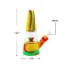 Silicone 7.87 inch Fountain Water Bong - Image 2