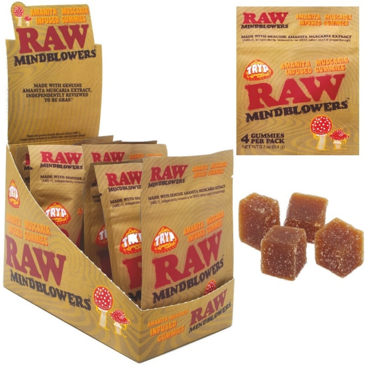 RAW Mindblowers (Infused Gummies)