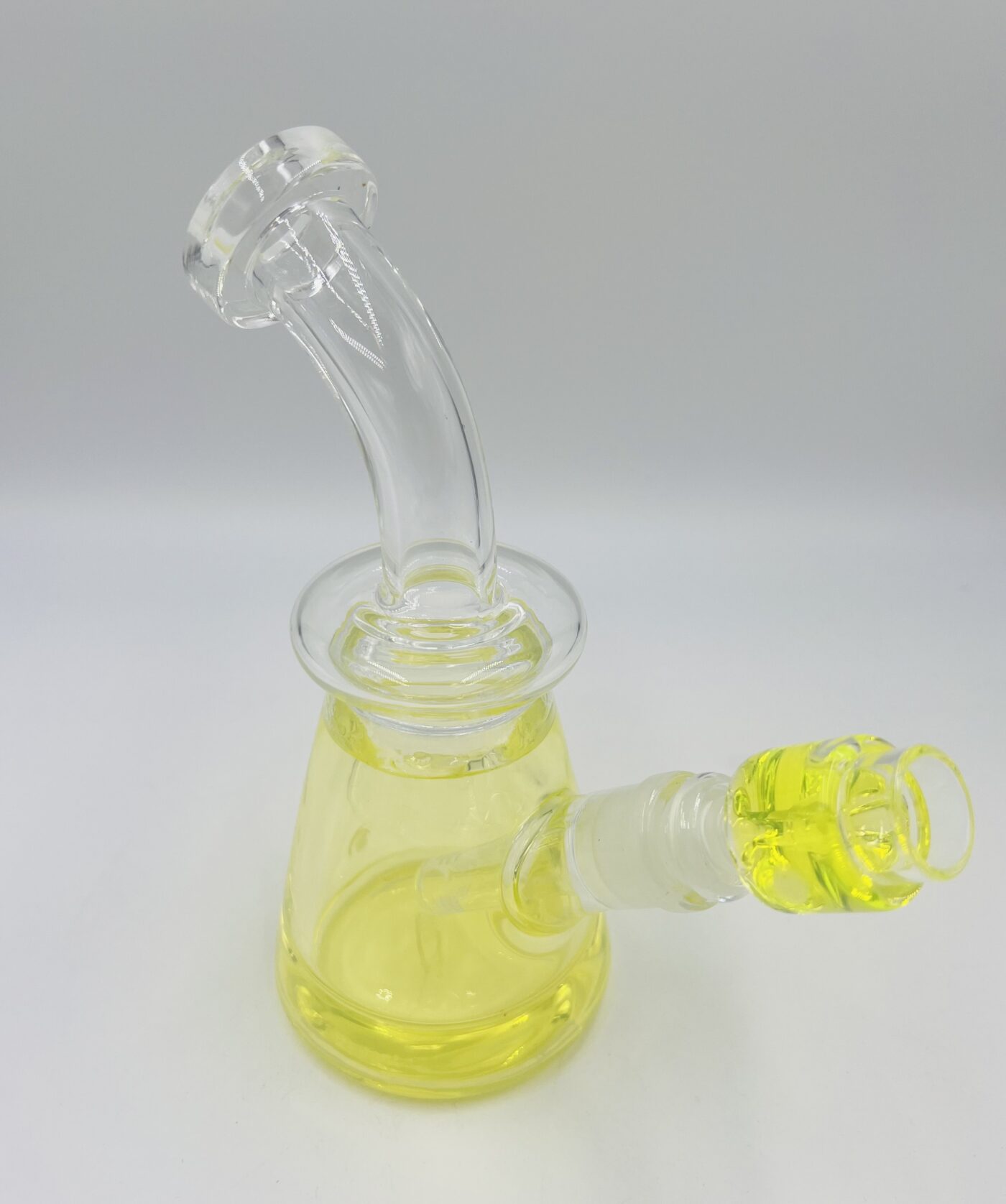Bent Neck 9 Inch Glycerin Water Pipe CA 001
