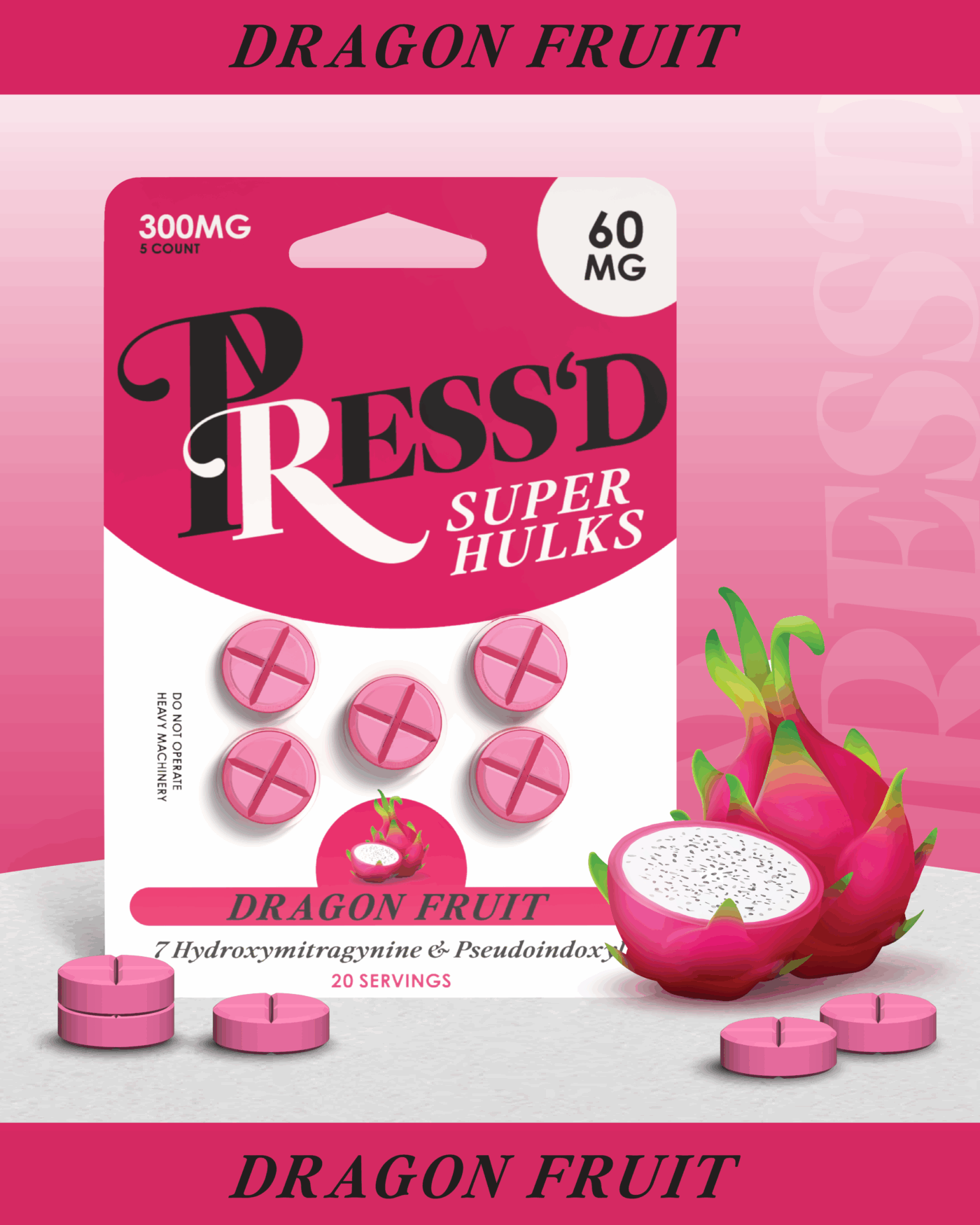 Press'd Super Hulks 60mg 7OH + Psuedo - Image 3