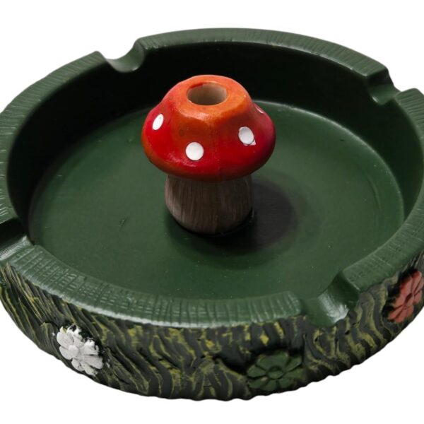 Resin Round Mushroom Ashtray WA013
