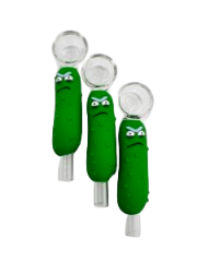 Pickle straight tube glass pipe H275