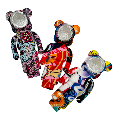 Toy Bear Hand Pipe