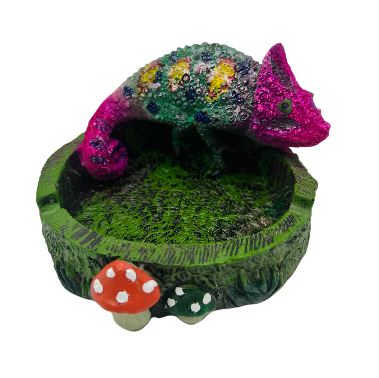 Gecko Resin Ashtray WA015